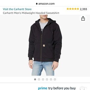 Men's Carhartt Hoodie sz Small
